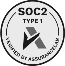 SOC 2 Type 1, verified by AssuranceLab