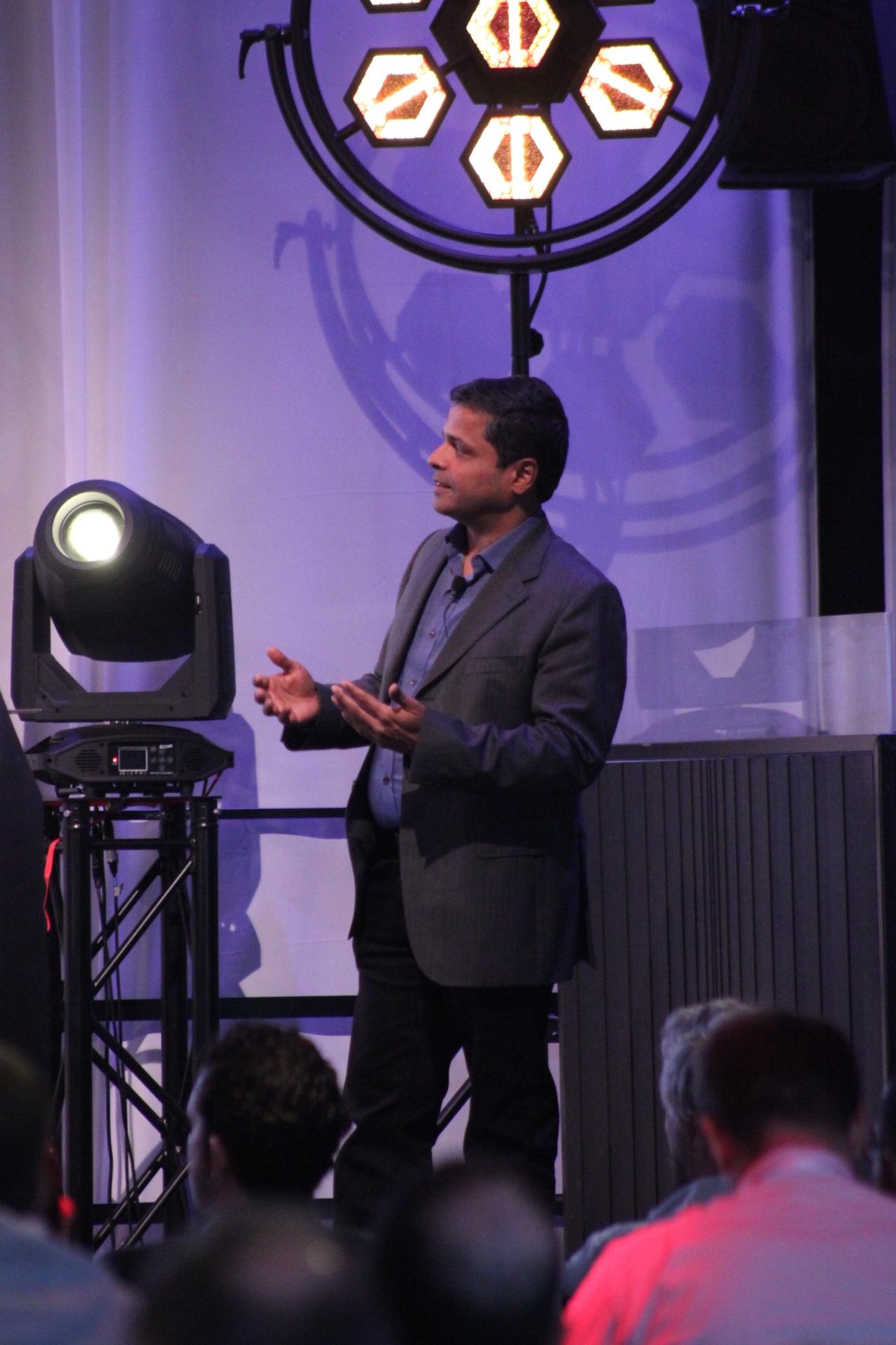 ROQAD keynote on stage